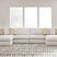 Tampa Furniture Outlet - Ashley Furniture - Kestrie 4-Piece Double Chaise Sectional - 4-Piece Double Chaise Sectional - PC68706S9