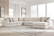 Tampa Furniture Outlet - Ashley Furniture - Kestrie Sectional - RAF 6-Piece Sectional with Chaise - PC68706S15