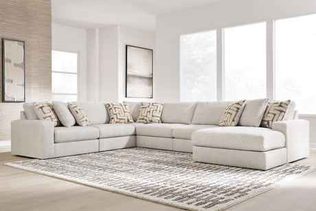 Tampa Furniture Outlet - Ashley Furniture - Kestrie Sectional - RAF 6-Piece Sectional with Chaise - PC68706S15