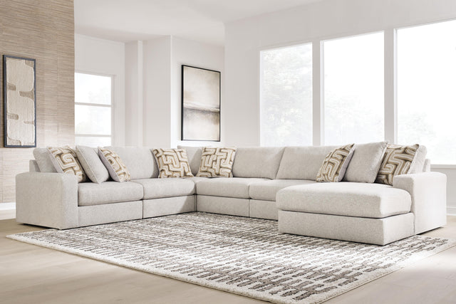 Tampa Furniture Outlet - Ashley Furniture - Kestrie Sectional - RAF 6-Piece Sectional with Chaise - PC68706S15