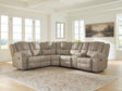 Tampa Furniture Outlet - Ashley Furniture - Pearce-Pike Sectional - 3-Piece Reclining Sectional with Console - PC69205S2