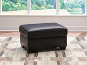 Tampa Furniture Outlet - Ashley Furniture - Glennbre Living Room - Ottoman / Midnight - PC6980414