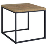Straden 3-piece Engineered Wood Coffee Table Set Mango and Black