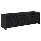 Alton 3-drawer Engineered Wood 61-inch TV Stand Black Oak - Tampa Furniture Outlet