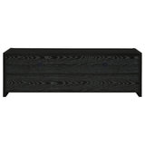 Alton 3-drawer Engineered Wood 61-inch TV Stand Black Oak - Tampa Furniture Outlet