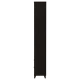 Lewes 4-shelf Engineered Wood Media Tower Cappuccino - Tampa Furniture Outlet