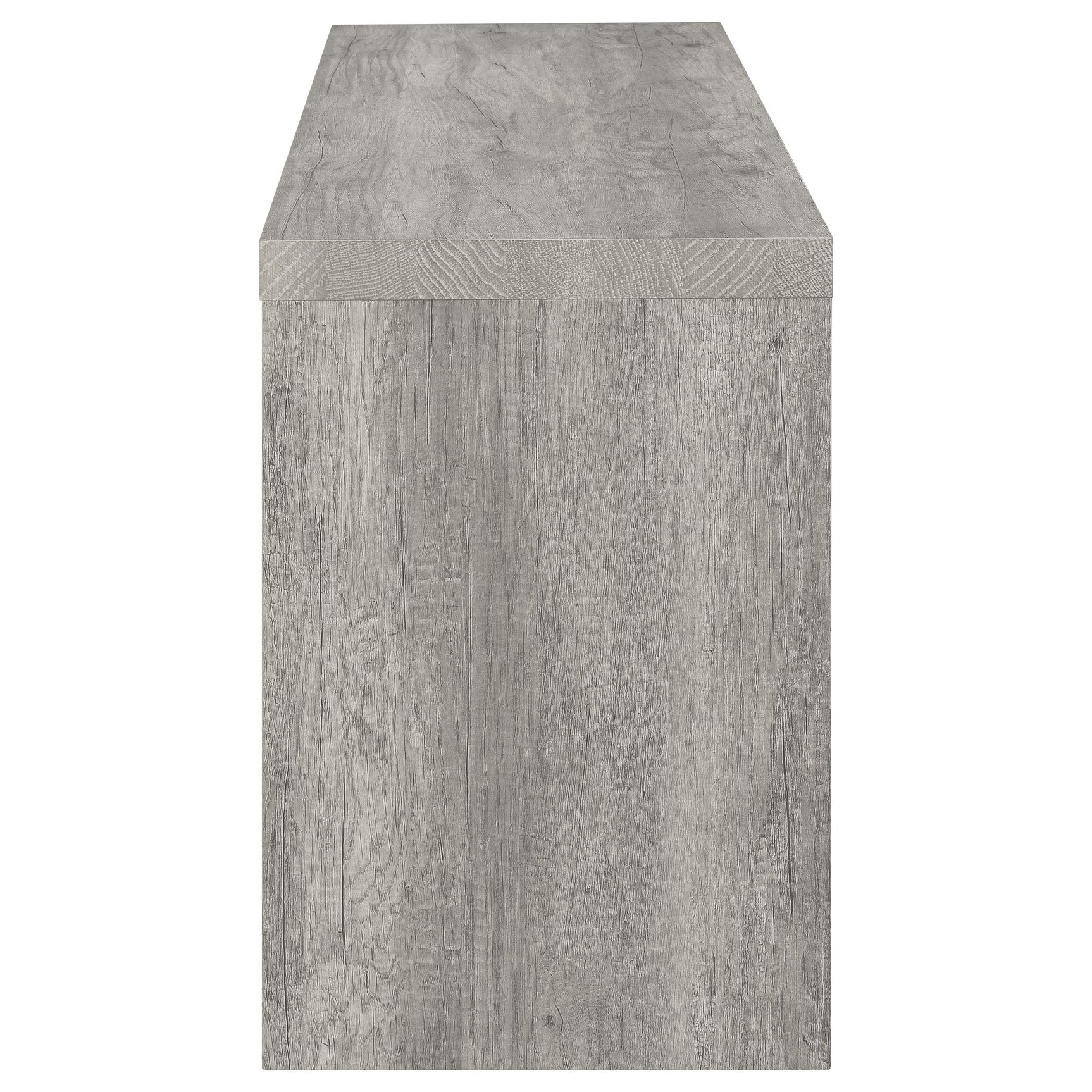 Burke 3-piece 59-inch TV Entertainment Center Grey Driftwood - Tampa Furniture Outlet