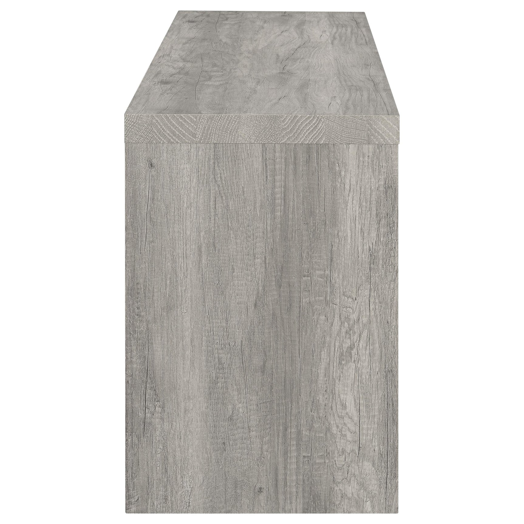 Burke 3-piece 59-inch TV Entertainment Center Grey Driftwood - Tampa Furniture Outlet