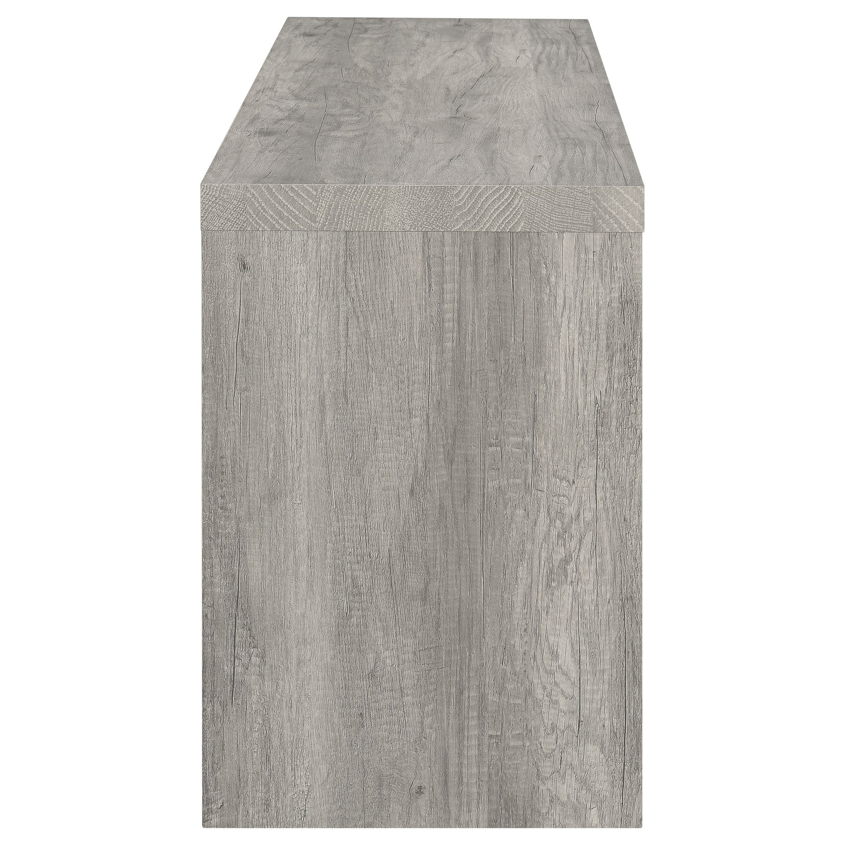 Burke 2-drawer Engineered Wood 59-inch TV Stand Grey Driftwood - Tampa Furniture Outlet