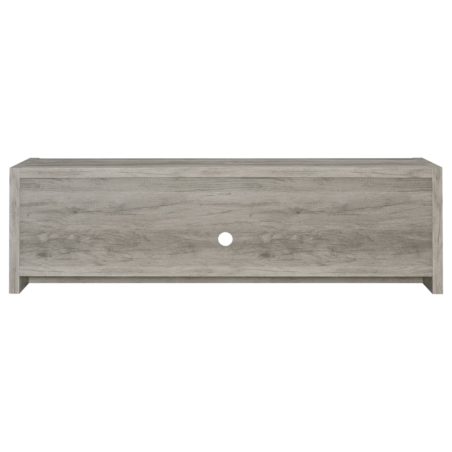 Burke 2-door Engineered Wood 71-inch TV Stand Grey Driftwood - Tampa Furniture Outlet