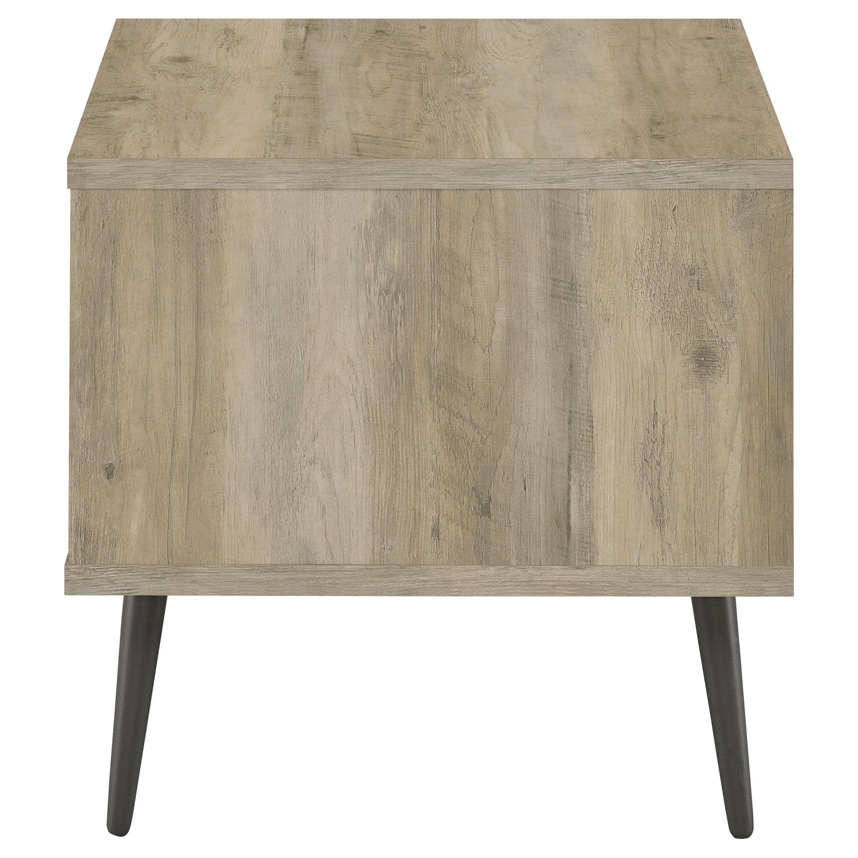 Welsh Square Engineered Wood Side End Table Distressed Pine - Tampa Furniture Outlet
