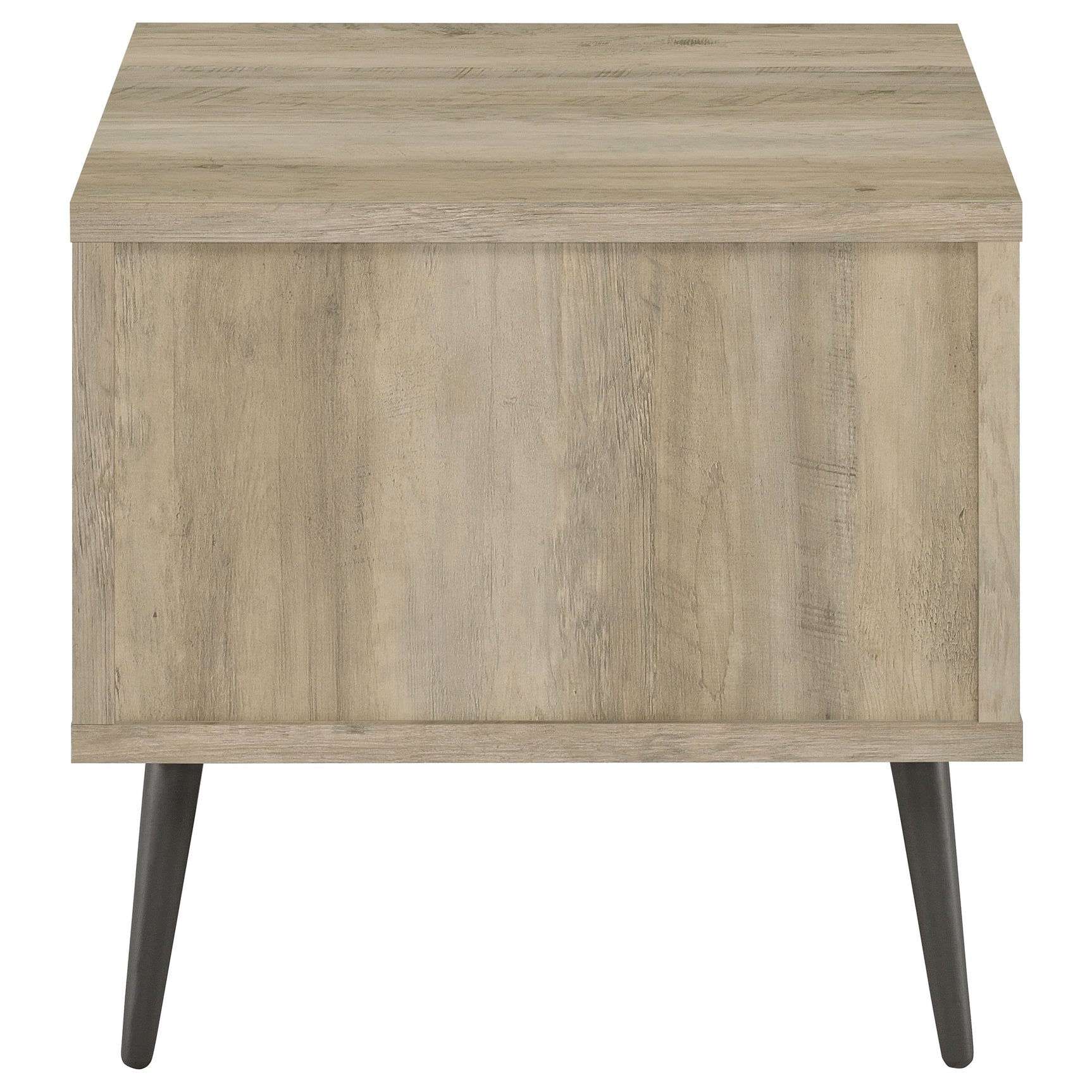Welsh Square Engineered Wood Side End Table Distressed Pine - Tampa Furniture Outlet