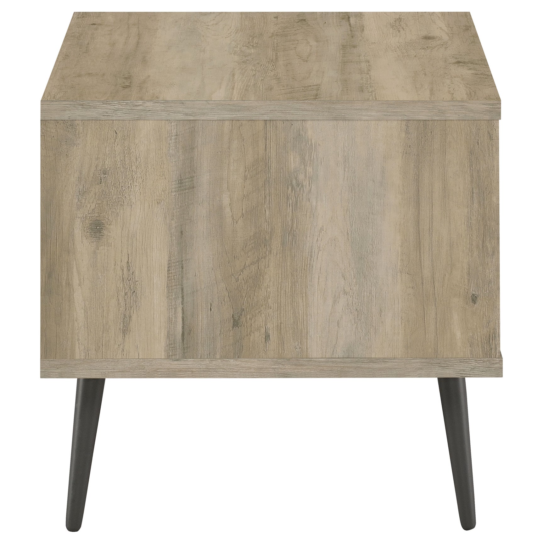 Welsh Square Engineered Wood Side End Table Distressed Pine - Tampa Furniture Outlet