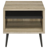 Welsh 3-piece Coffee and End Table Set Distressed Pine - Tampa Furniture Outlet