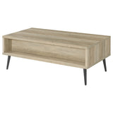 Welsh 1-drawer Engineered Wood Coffee Table Distressed Pine - Tampa Furniture Outlet