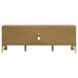 Rowe 65-inch 2-door Wood TV Stand Media Console Light Oak