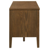 Thori 63-inch 2-door TV Stand Media Console Dark Brown