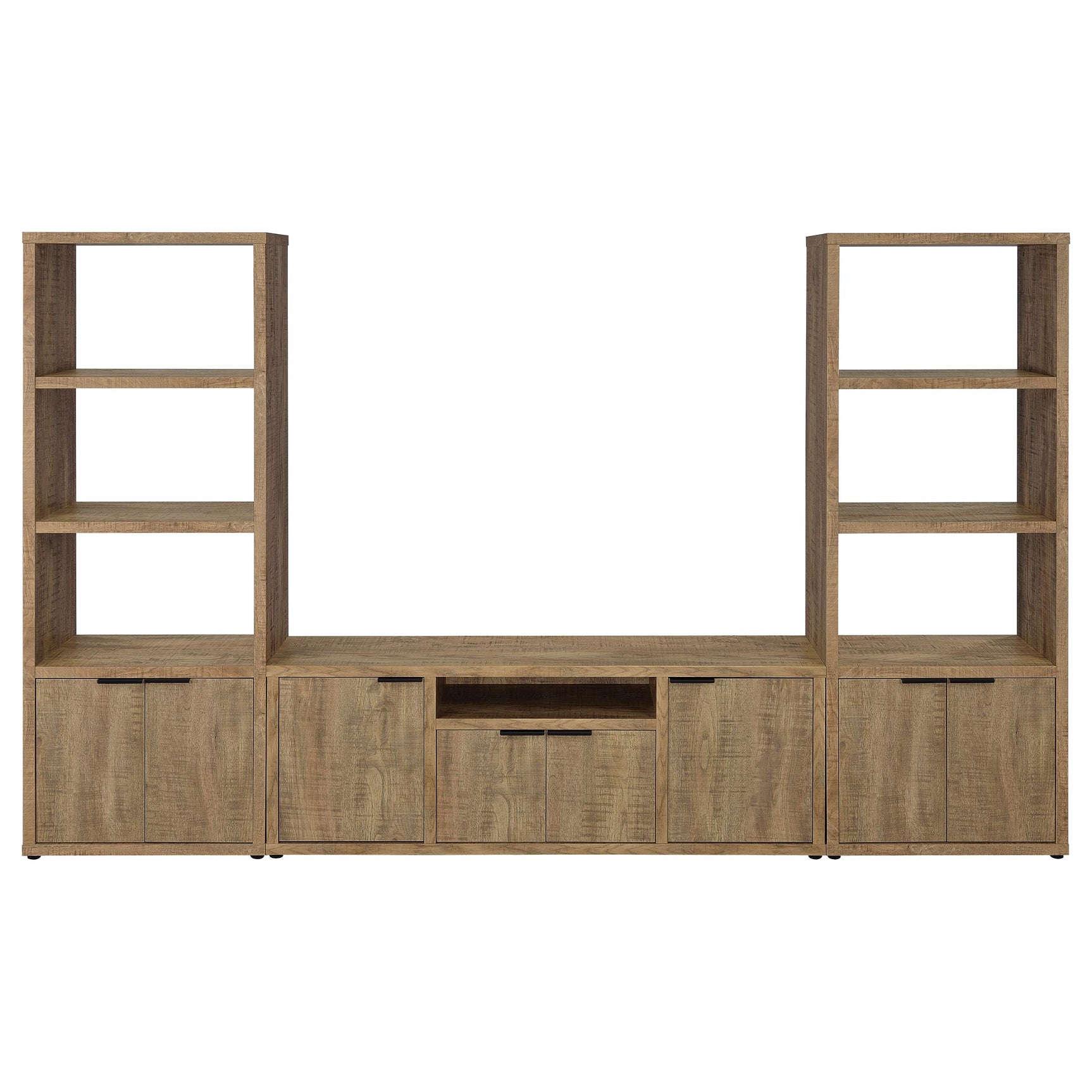 Tabby 3-piece 60-inch TV Entertainment Center Mango - Tampa Furniture Outlet