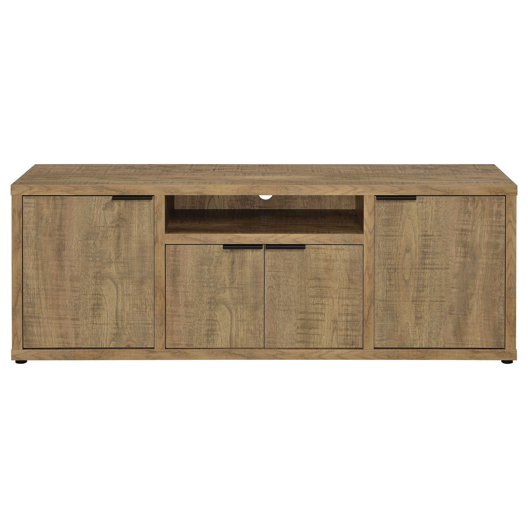 Tabby 4-door Engineered Wood 60-inch TV Stand Mango - Tampa Furniture Outlet