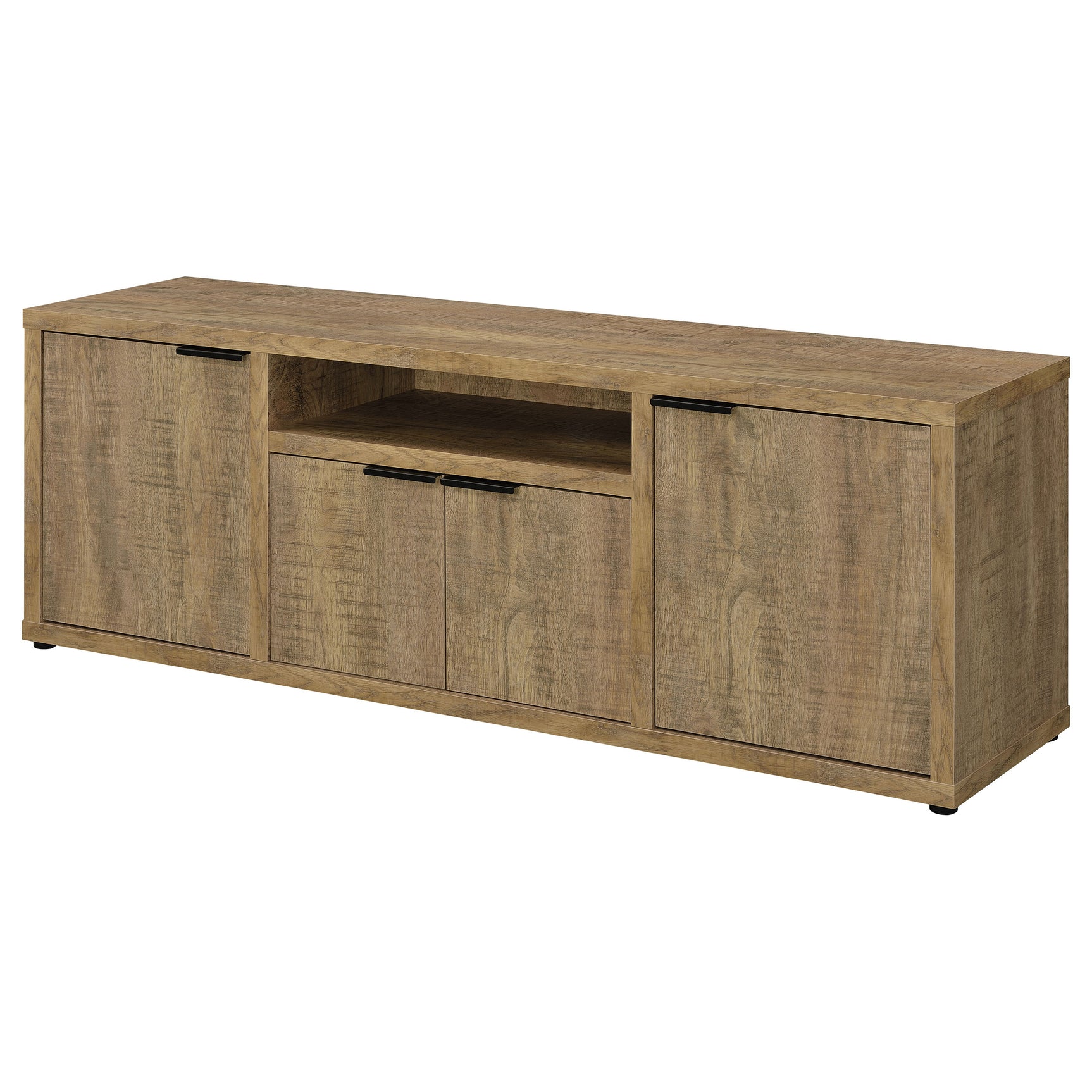 Tabby 4-door Engineered Wood 60-inch TV Stand Mango - Tampa Furniture Outlet