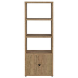 Tabby 3-shelf Engineered Wood Media Tower Mango - Tampa Furniture Outlet