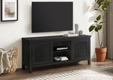 Concord 2-door 60-inch TV Stand Console Distressed Java - Tampa Furniture Outlet