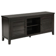 Tampa Furniture Outlet - Coaster - Concord 2-door 60-inch TV Stand Console Distressed Java - 701782