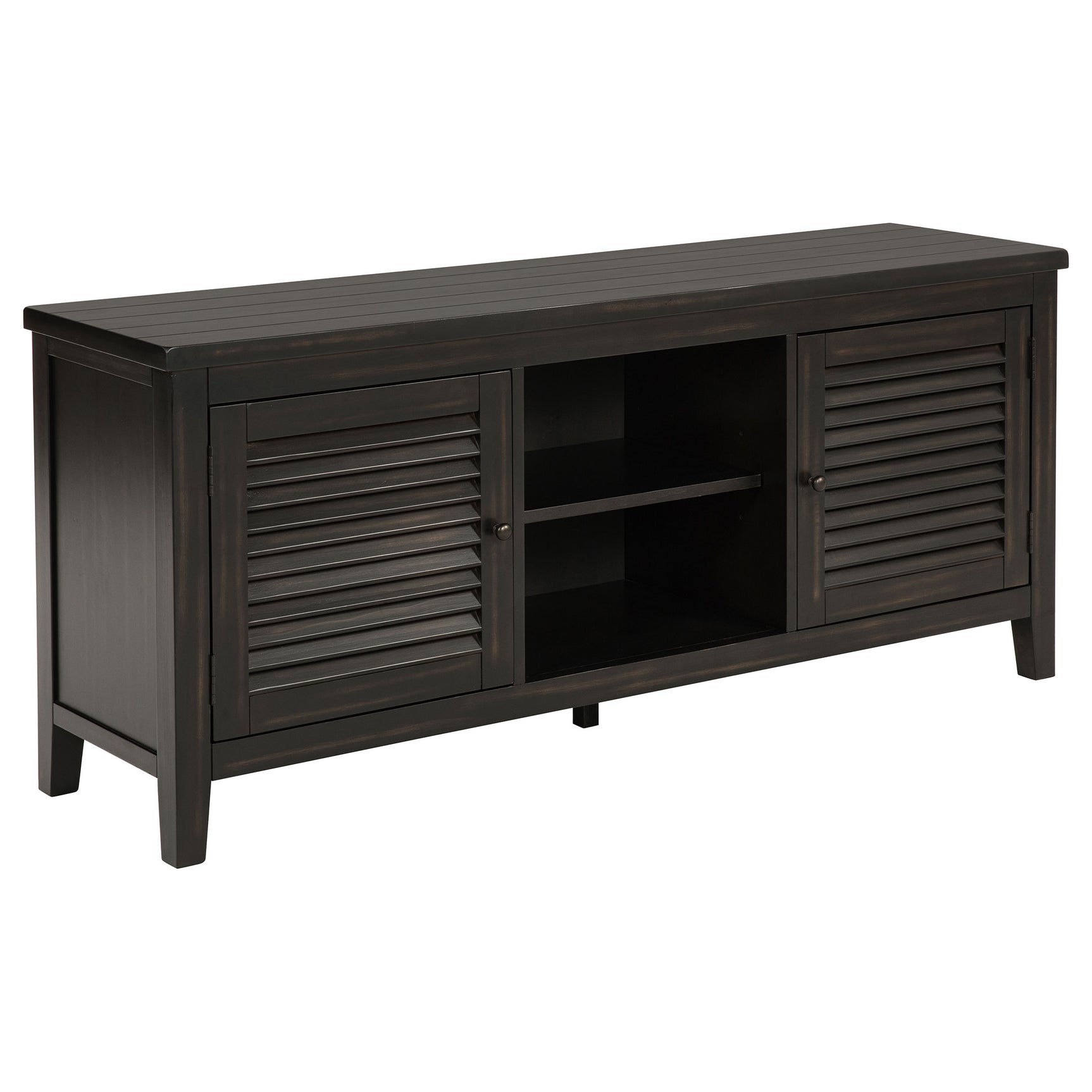 Tampa Furniture Outlet - Coaster - Concord 2-door 60-inch TV Stand Console Distressed Java - 701782