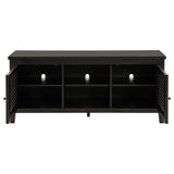 Concord 2-door 60-inch TV Stand Console Distressed Java - Tampa Furniture Outlet