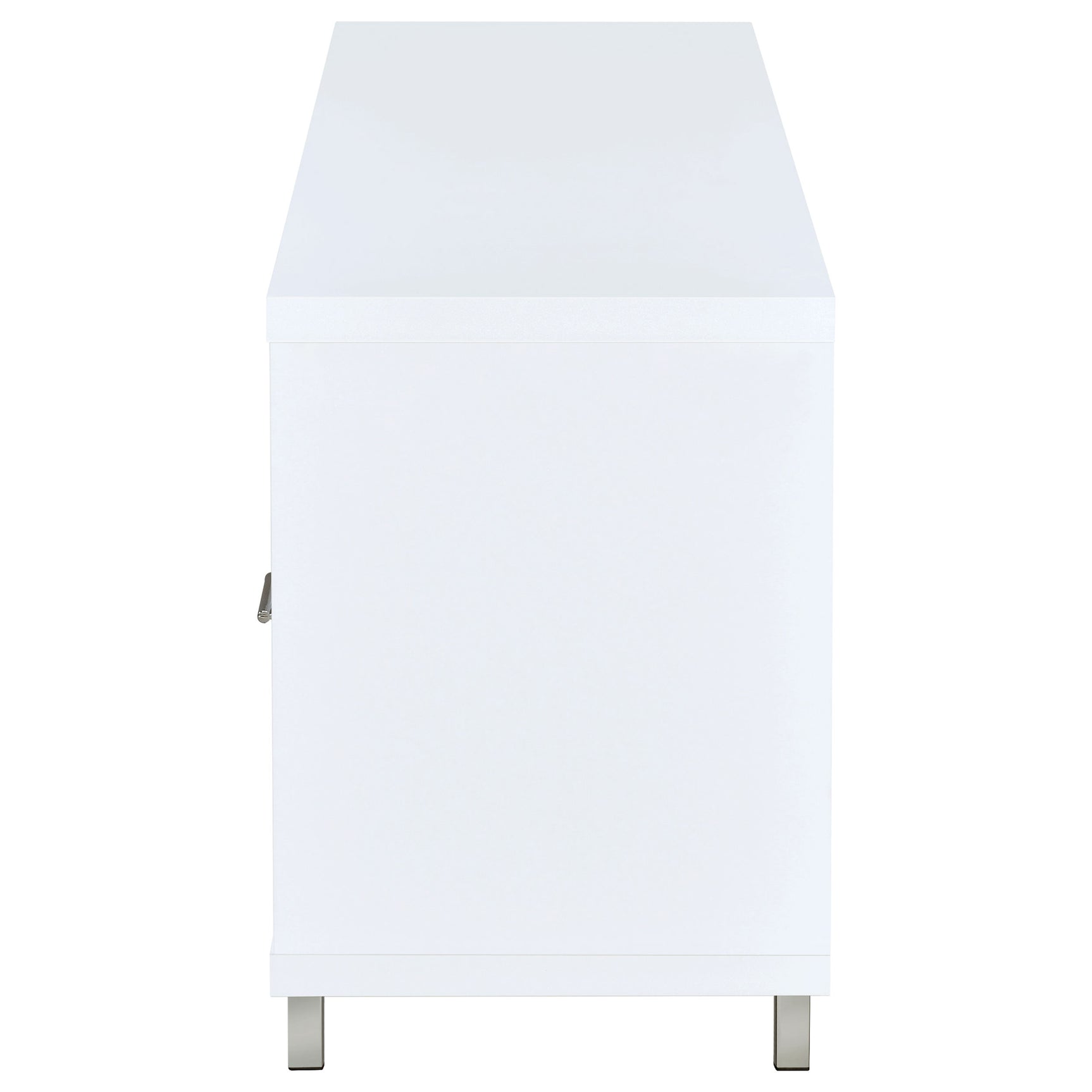 Casey 2-drawer Engineered Wood 60-inch TV Stand White - Tampa Furniture Outlet