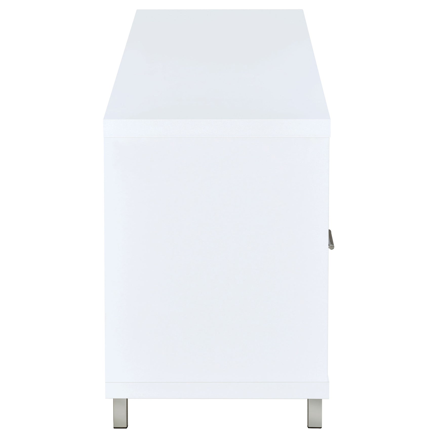 Casey 2-drawer Engineered Wood 60-inch TV Stand White - Tampa Furniture Outlet