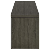 Elkton 2-drawer Engineered Wood 59-inch TV Stand Weathered Grey - Tampa Furniture Outlet
