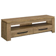 Tampa Furniture Outlet - Coaster - Elkton 2-drawer Engineered Wood 59-inch TV Stand Mango - 701980