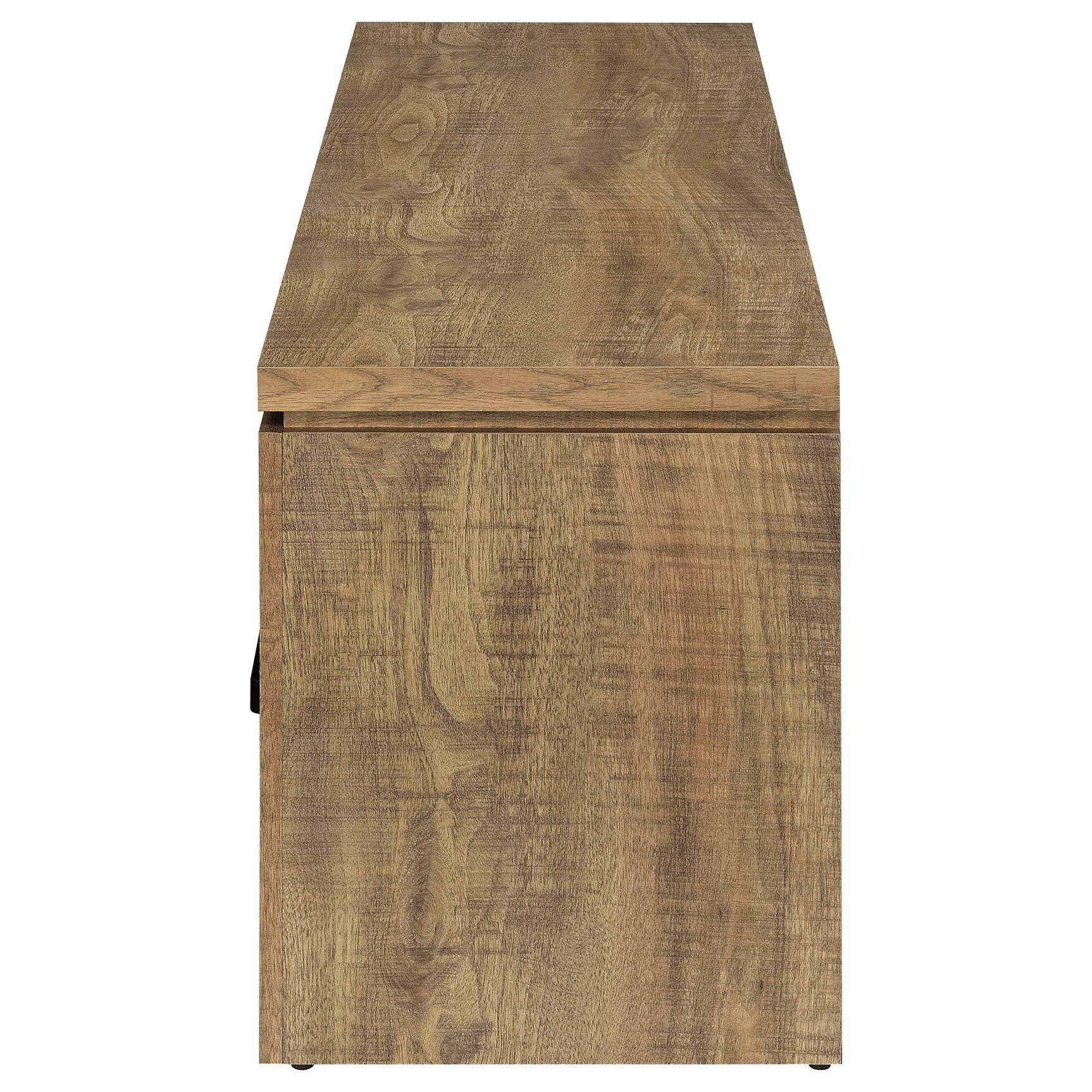 Elkton 2-drawer Engineered Wood 59-inch TV Stand Mango - Tampa Furniture Outlet