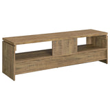 Elkton 2-drawer Engineered Wood 59-inch TV Stand Mango - Tampa Furniture Outlet