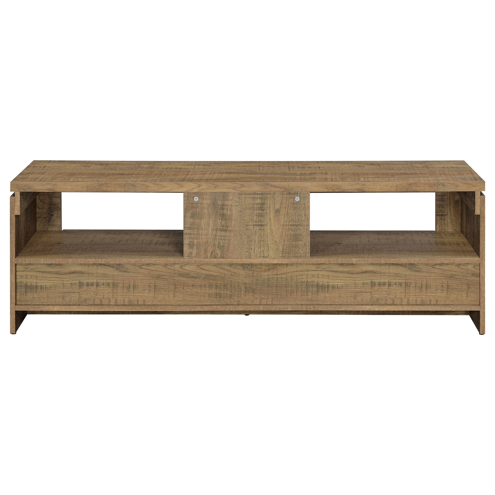 Elkton 2-drawer Engineered Wood 59-inch TV Stand Mango - Tampa Furniture Outlet