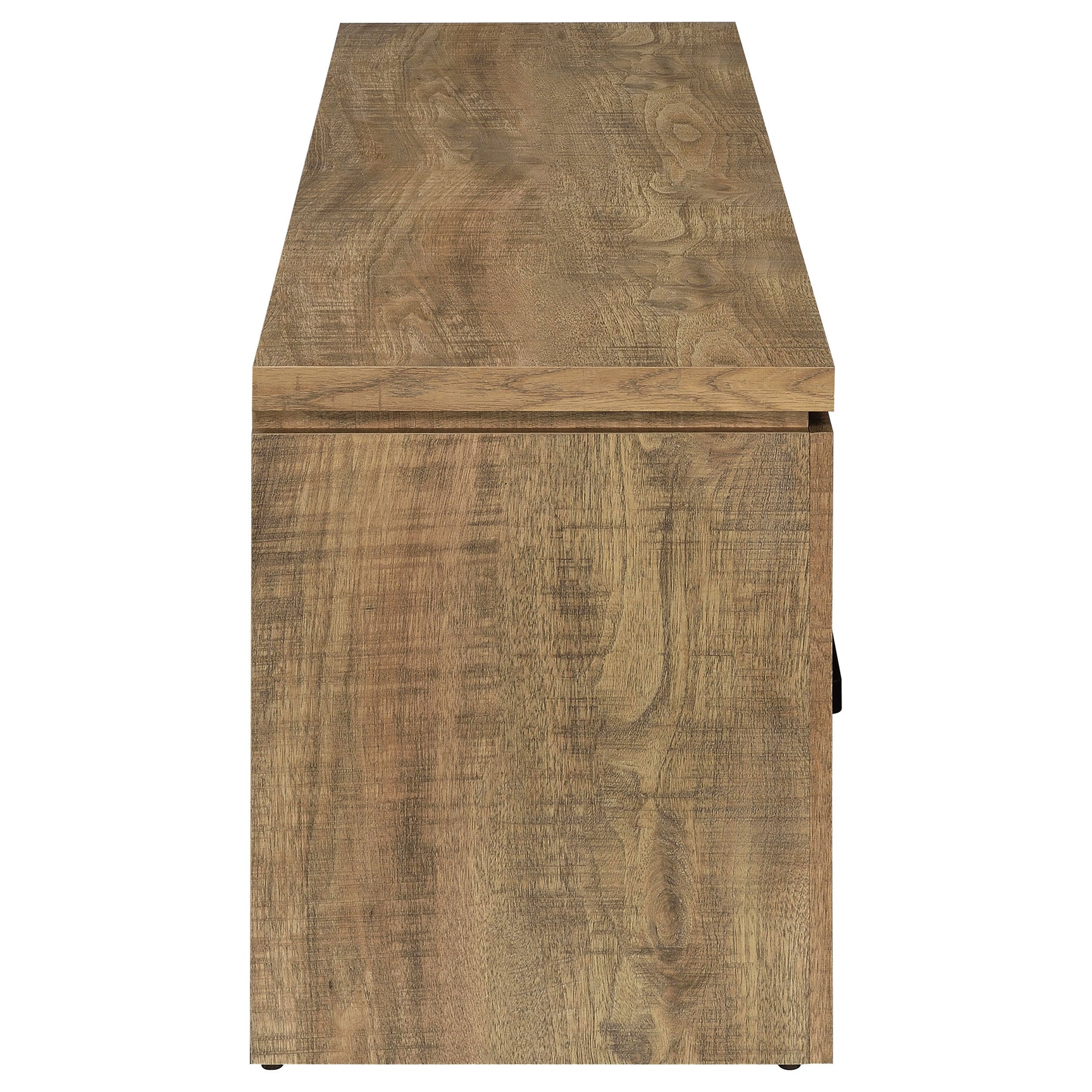 Elkton 2-drawer Engineered Wood 59-inch TV Stand Mango - Tampa Furniture Outlet