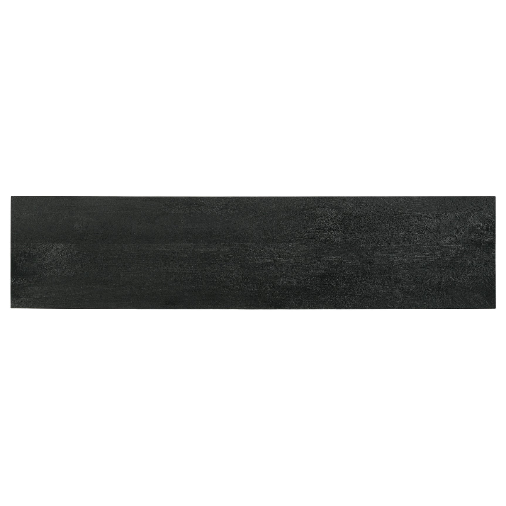 Marsden 2-door Mango Wood 70-inch TV Stand Charcoal Black - Tampa Furniture Outlet