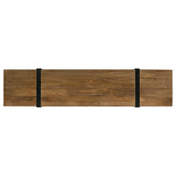 Otto 5-drawer Mango Wood 70-inch TV Stand Media Console Brown - Tampa Furniture Outlet