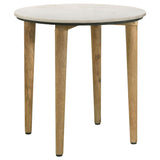 Aldis 3-piece Coffee and End Table Set White - Tampa Furniture Outlet