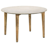Aldis 3-piece Coffee and End Table Set White - Tampa Furniture Outlet