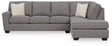 Tampa Furniture Outlet - Ashley Furniture - Ferne-Pike Sectional - 2-Piece Sectional with Chaise - 70395S1