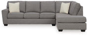 Tampa Furniture Outlet - Ashley Furniture - Ferne-Pike Sectional - 2-Piece Sectional with Chaise - 70395S1