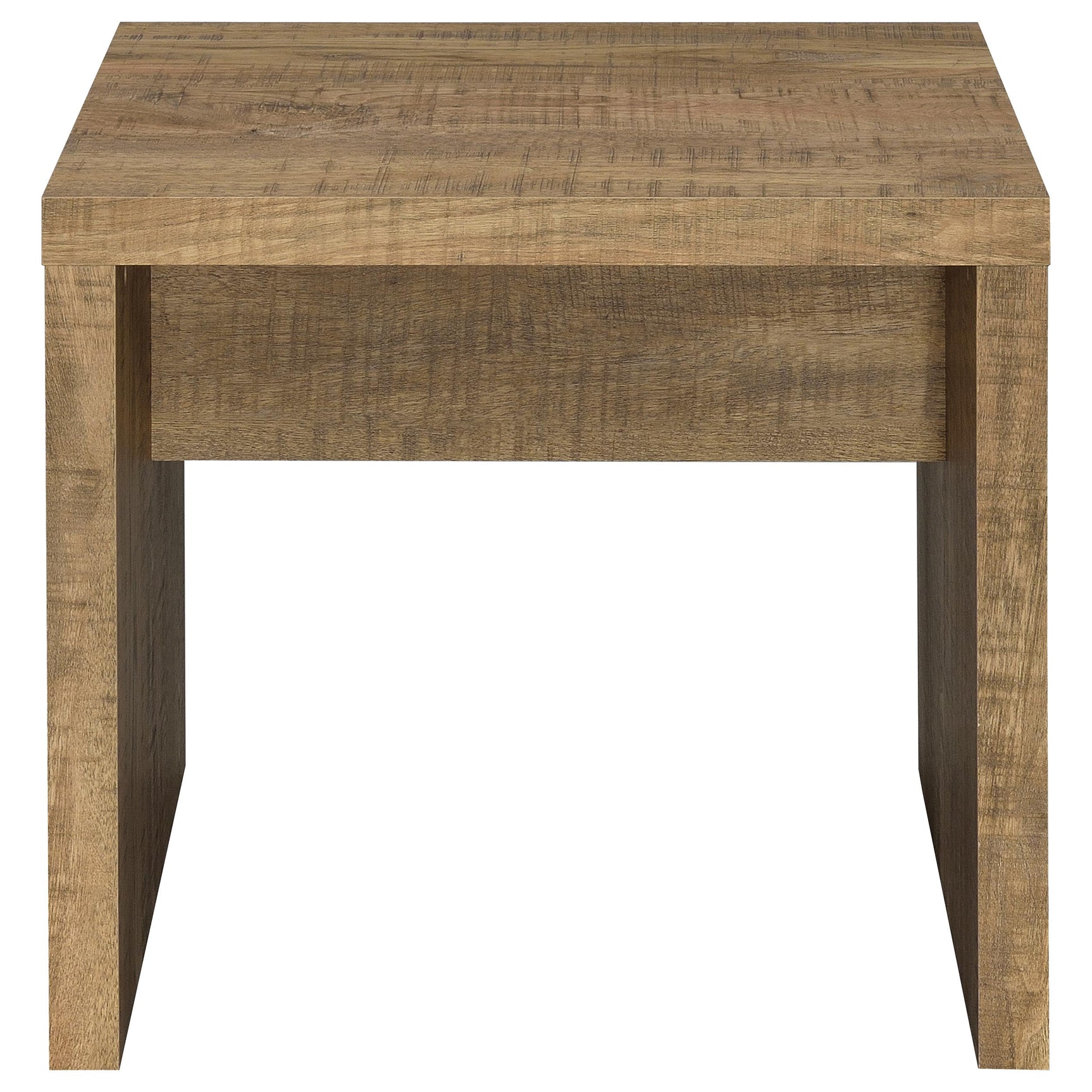 Lynette 2-piece Rectangular Coffee and End Table Set Mango - Tampa Furniture Outlet