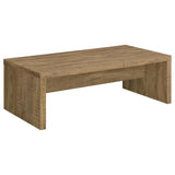 Lynette 2-piece Rectangular Coffee and End Table Set Mango - Tampa Furniture Outlet