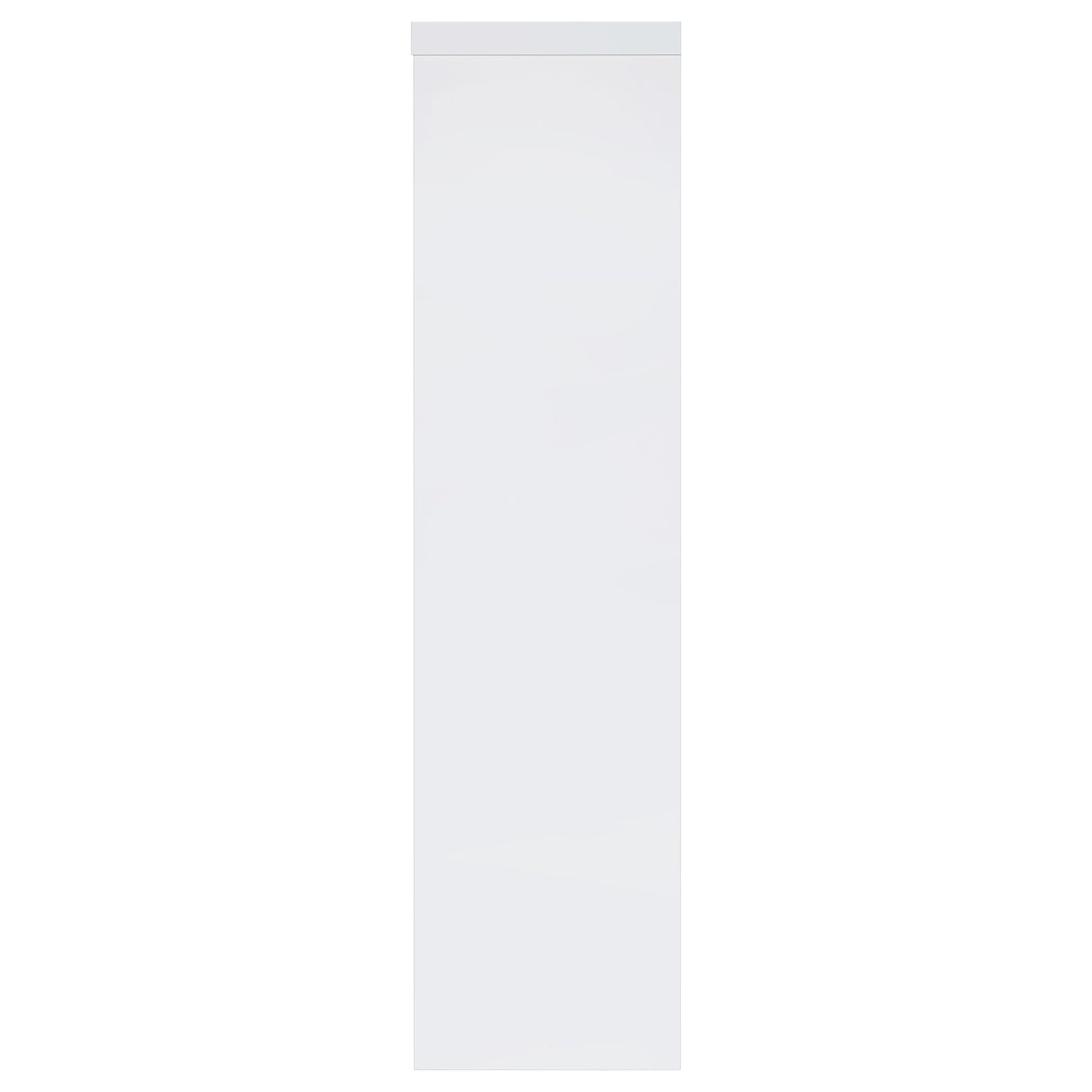 Jude 3-shelf Engineered Wood Media Tower High Gloss White - Tampa Furniture Outlet