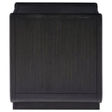 Leandro 1-drawer Wood Occasional Side End Table Burnished Black