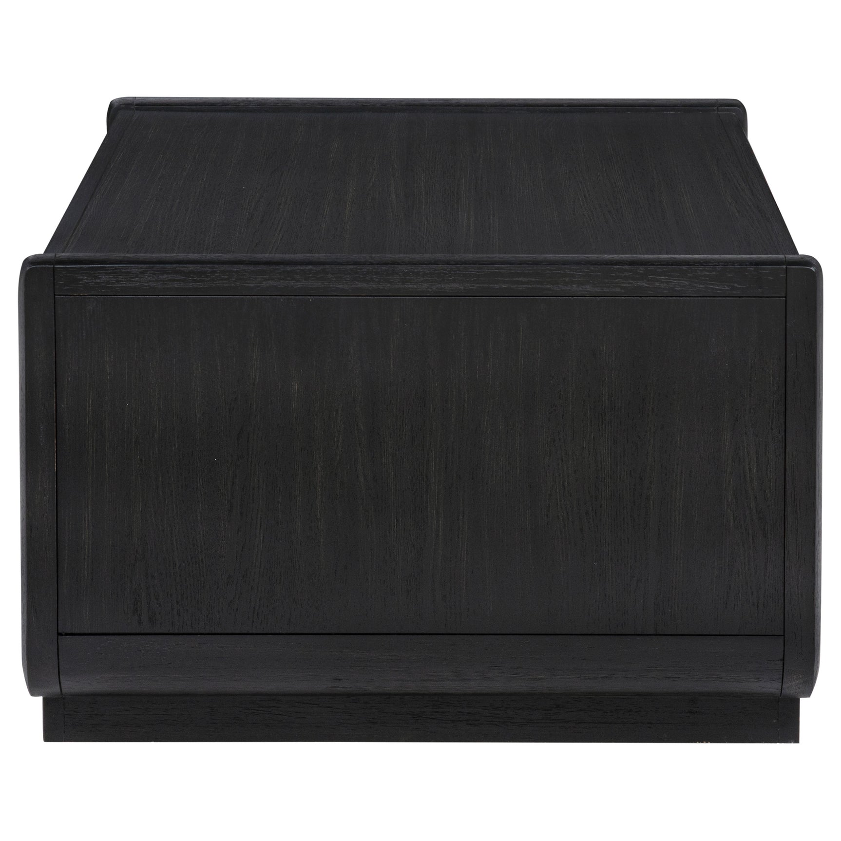 Leandro 2-piece Wood Coffee and End Table Set Burnished Black