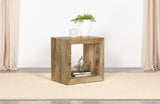 Benton Rectangular Solid Wood End Table Natural - Tampa Furniture Outlet