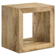 Tampa Furniture Outlet - Coaster - Benton Rectangular Solid Wood End Table Natural - 704837